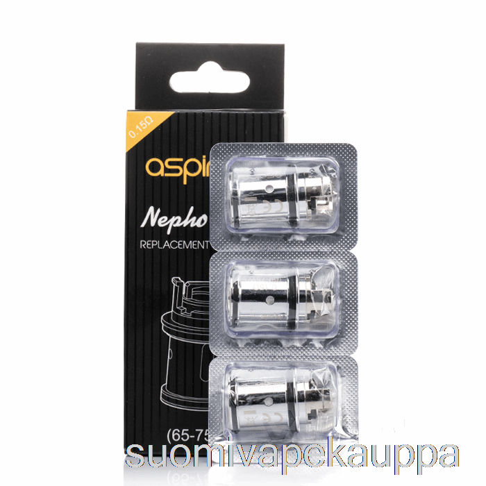 Vape Netistä Aspire Nepho Vaihtokelat 0.15ohm Mesh Kelat